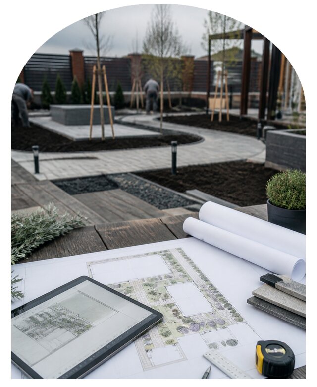 Проект благоустройства территории от 30627 р. в Костроме | Метпроект-Кст